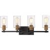 Image 1 : NEW ZEYU 4-LIGHT BATHROOM VANITY LIGHT - VINTAGE