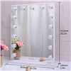 Image 2 : NEW BEAUTME VANITY MIRROR WITH LIGHTS - HOLLYWOOD