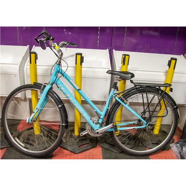 *POLICE SEIZURE* SPECIALIZED CROSSROADS TURQUOISE/