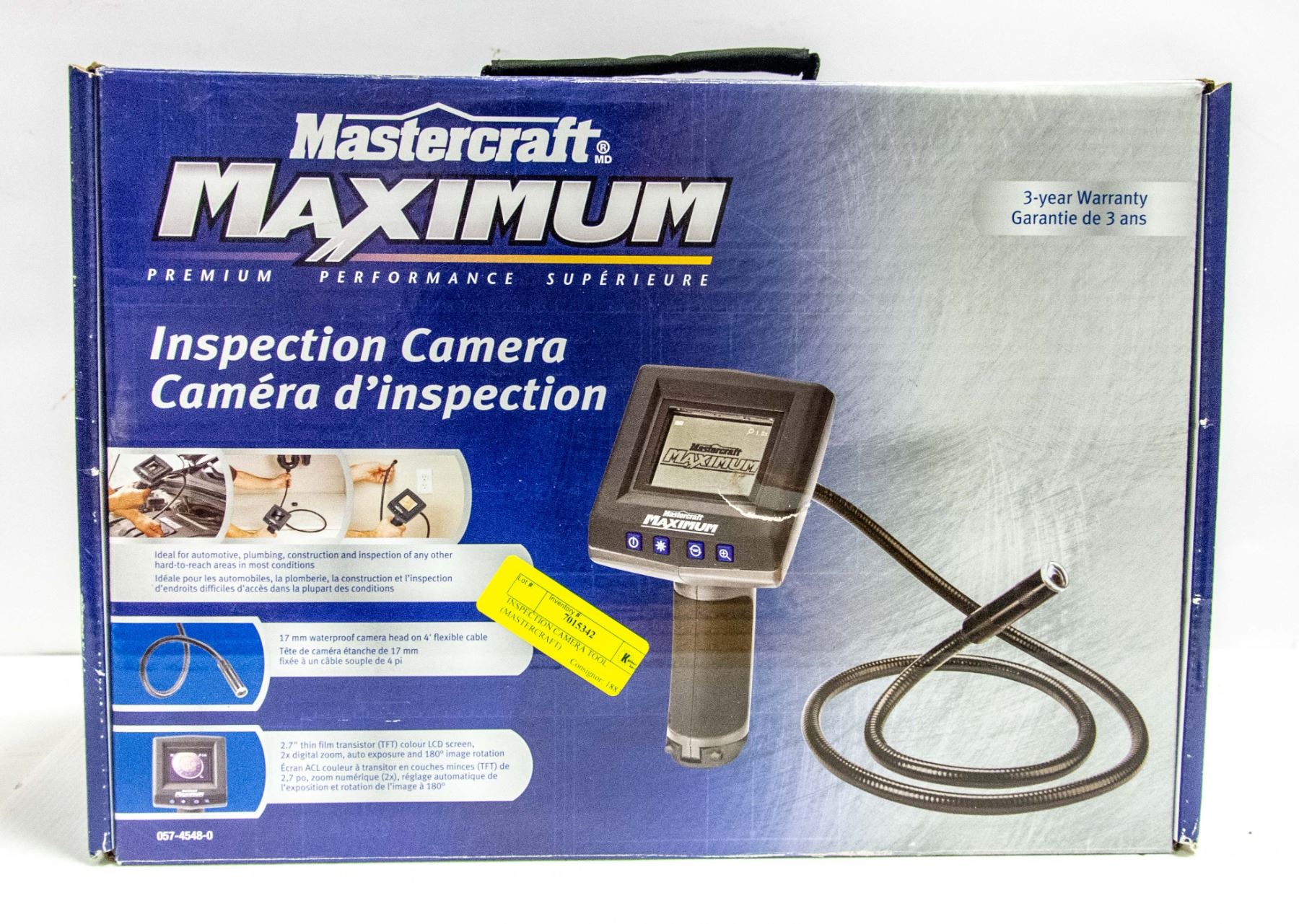 Masterforce Inspection Camera MASTERCRAFT INSPECTION CAMERA TOOL