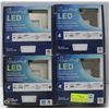 Image 1 : LOT OF 4 LED ULTRASLIM RECESSED SQUARE LED LIGHT