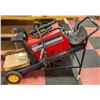 Image 1 : CENTURY WIRE FEED WELDER ON CART WITH FACE SHIELD