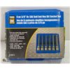 Image 1 : POWERFIST 6PC 3/8" DRIVE SAE BALL END HEX BIT