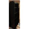 Image 1 : BLACK BOOK SHELF 28" X 12" X 61"