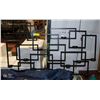Image 1 : METAL WALL HANGER 38" X 20" CANDLE 13 HOLDERS
