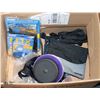 Image 1 : BOX OF DOG ACCESSORIES