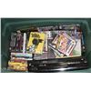 Image 1 : LOT OF 100 DVD'S AND 2 DVD PLAYERS COMES IN TOTE