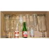 Image 1 : VINTAGE & ANTIQUE GLASS BOTTLE COLLECTION