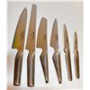 Image 2 : NEW GLOBAL SEIDO 7PC BLOCK & KNIFE SET MADE IN