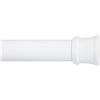 Image 1 : NEW 36" - 54" WHITE SHOWER TENSION ROD