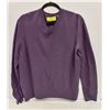 Image 1 : NEW BLACK AND BROWN XL PURPLE VNECK SWEATER