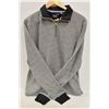 Image 1 : NEW CHAPS GREY KNIT MEDIUM SWEATER