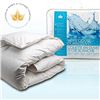 Image 2 : NEW KING SIZE 29OZ FILLED WHITE GOOSE DOWN DUVET