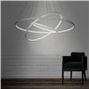 Image 2 : NEW 90W 3 RING LED PENDANT LIGHT 110-120V