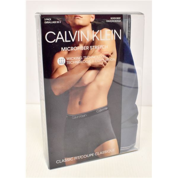 NEW REPACK TWO PAIR OF CALVIN KLEIN MEDIUM BOXERS