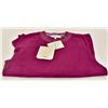 Image 1 : NEW XS TIBI BURGANDY LIGHT SWEATER