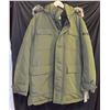 Image 1 : NEW MICHAEL KORS LARGE OLIVE GREEN WINTER COAT