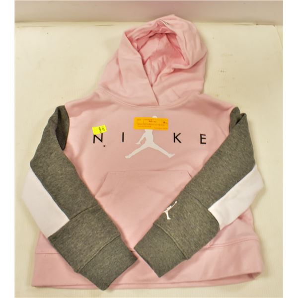 NEW PINK NIKE JORDAN 4-5 YR OLD YOUTH HOODIE