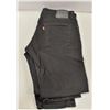 Image 1 : NEW LEVI STRAUSS MENS BLACK JEANS, SIZE 34/30