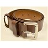 Image 1 : NEW RALPH LARUEN BROW NLEATHER BELT 30-34"