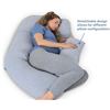 Image 1 : NEW PHARMEDOC  U-SHAPED FULL BODY PILLOW