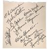 Image 2 : Rare 11 Signers Of 1939 First HOF Class