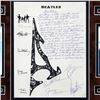 Image 3 : The Beatles Signed Lyric Sheet "Something"
