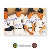 Image 2 : New York Yankees Hall Of Fame Legends 34x20 Signed