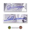 Image 2 : Williams & DiMaggio Baseball Legends Signed GFA