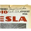 Image 2 : Nikola Tesla Signed & Inscribed 1936 Magazine