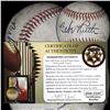 Image 5 : Babe Ruth Signed Red Stitched Reach Baseball