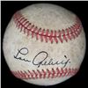 Image 2 : Lou Gehrig Signed Red Stiched Baseball