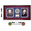 Image 1 : GEORGE WASHINGTON & THOMAS JEFFERSON SIGNED CUT