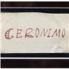 Image 2 : Geronimo Signed Oxidized Ink Page Cut