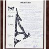 Image 5 : THE BEATLES SIGNED LYRIC SHEET "P.S. I LOVE YOU"