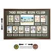 Image 1 : 500 Home Run Club Multi-Signed Framed 40x26 GFA