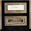 Image 2 : Custom Framed Wyatt Earp Signed Cut