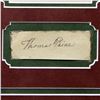 Image 2 : Thomas Paine Signed Cut