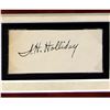 Image 2 : J.H. "Doc" Holliday Signed Cut