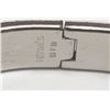 Image 8 : Hermes Ivory Clic Clac Bangle Bracelet PHW