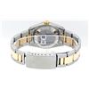 Image 6 : Rolex Womens 2T Yellow Gold And Stainless Steel Midsize 31mm Silver Index Dateju