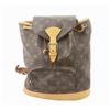 Image 1 : Louis Vuitton Brown Monogram Canvas Leather Montsouris MM Backpack