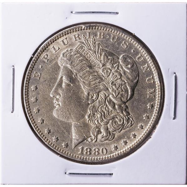 1880 $1 Morgan Silver Dollar Coin BU+