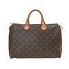 Image 3 : Louis Vuitton Brown Monogram Canvas Leather Speedy 35 cm Handbag
