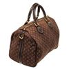 Image 2 : Louis Vuitton Brown Monogram Canvas Mini Lin Bandouliere Speedy 30cm Satchel Bag