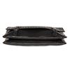Image 4 : Bottega Veneta Black Intrecciato Leather Buckle Large Messenger Bag