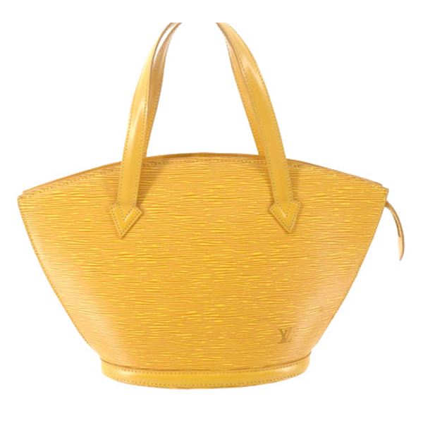 Louis Vuitton Yellow Epi Leather Saint Jacques GM Shoulder Bag