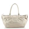 Image 2 : Salvatore Ferragamo Gancio Lock Buckle Leather Tote Leather Large Gold, Neutral