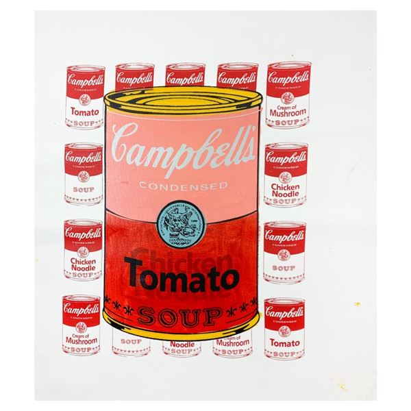 Campbell's Tomato by Steve Kaufman (1960-2010)
