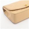Image 4 : Chanel Beige Quilted Lambskin Leather Diana Single Flap Medium Shoulder Bag